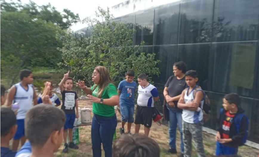Escolas de Natal recebem o projeto de educação ambiental