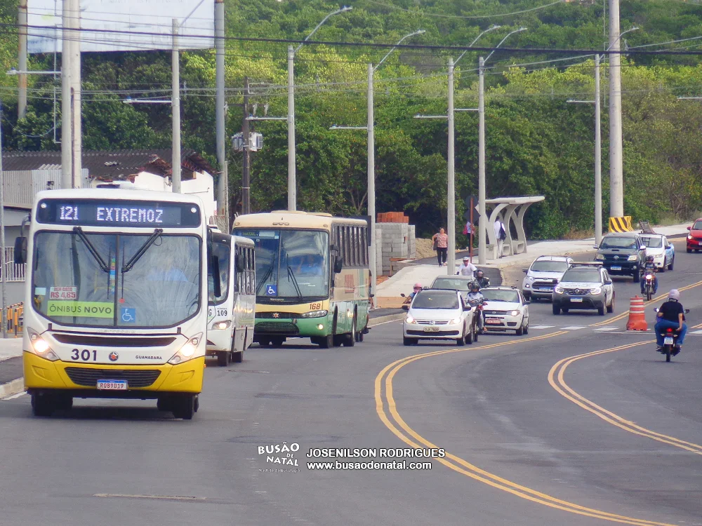 Operação de faixa exclusiva para transporte público na Avenida Felizardo Moura em Natal