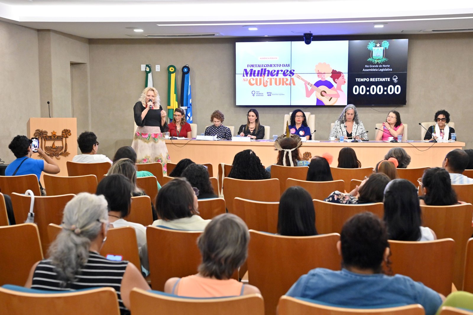 Audiência na Assembleia Legislativa discute empoderamento das mulheres no âmbito cultural