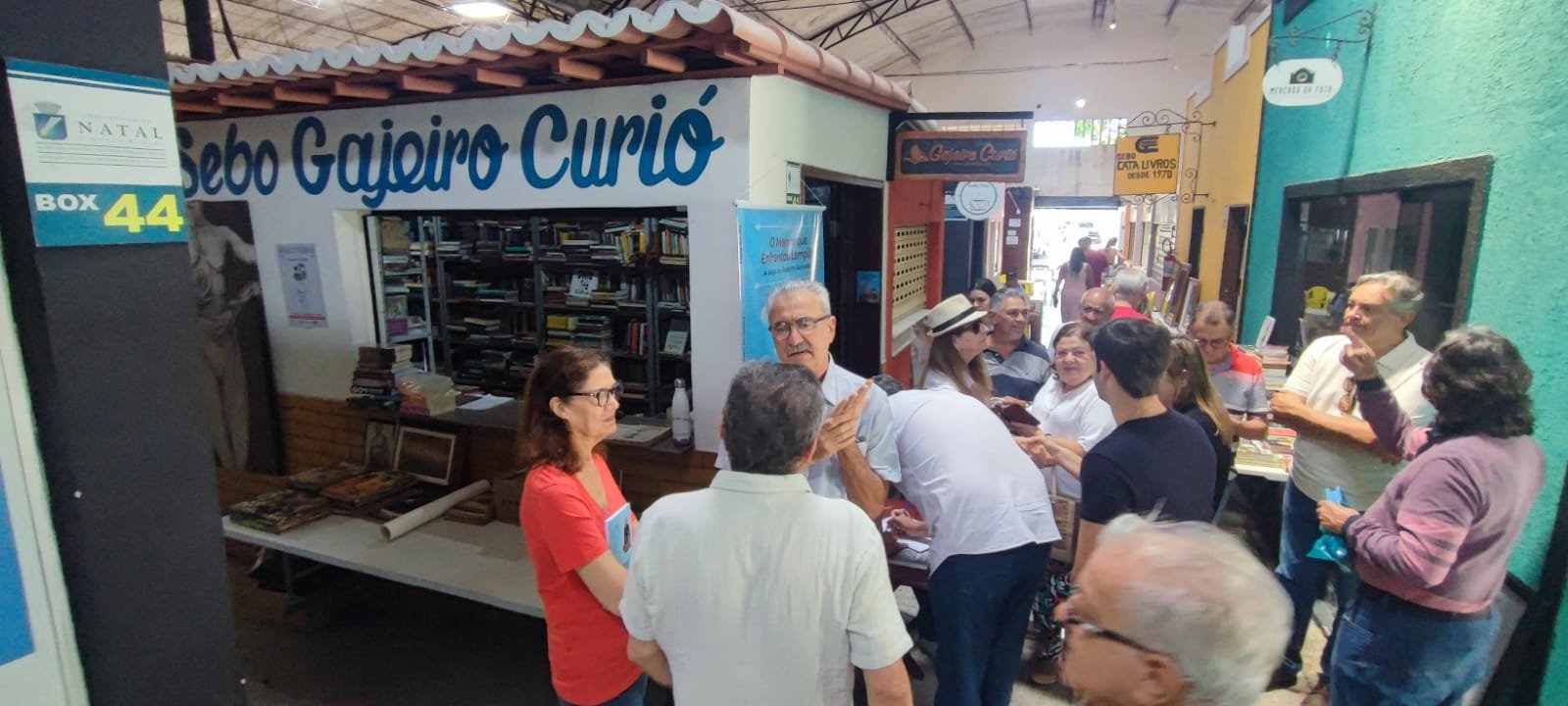 Livro sobre o ABC e Sessão de Animações movimentam o Mercado de Petrópolis