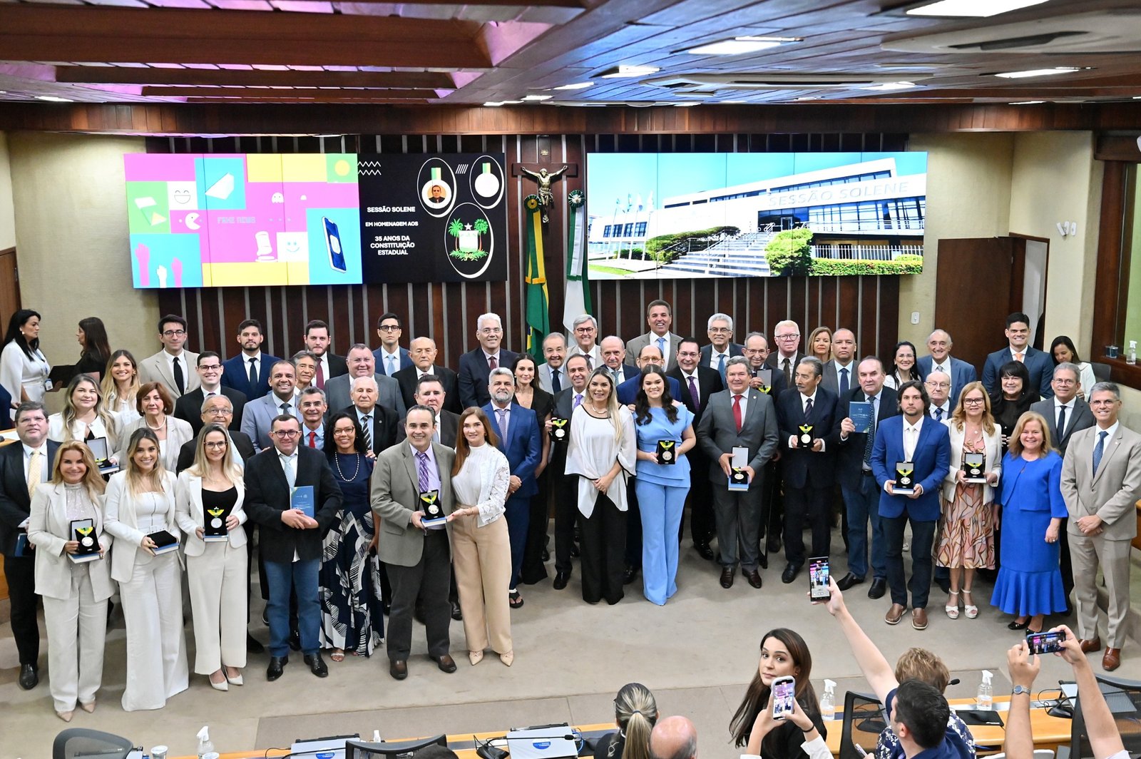 Constituição Estadual do RN: homenagem a cidadãos marca 35 anos de promulgação