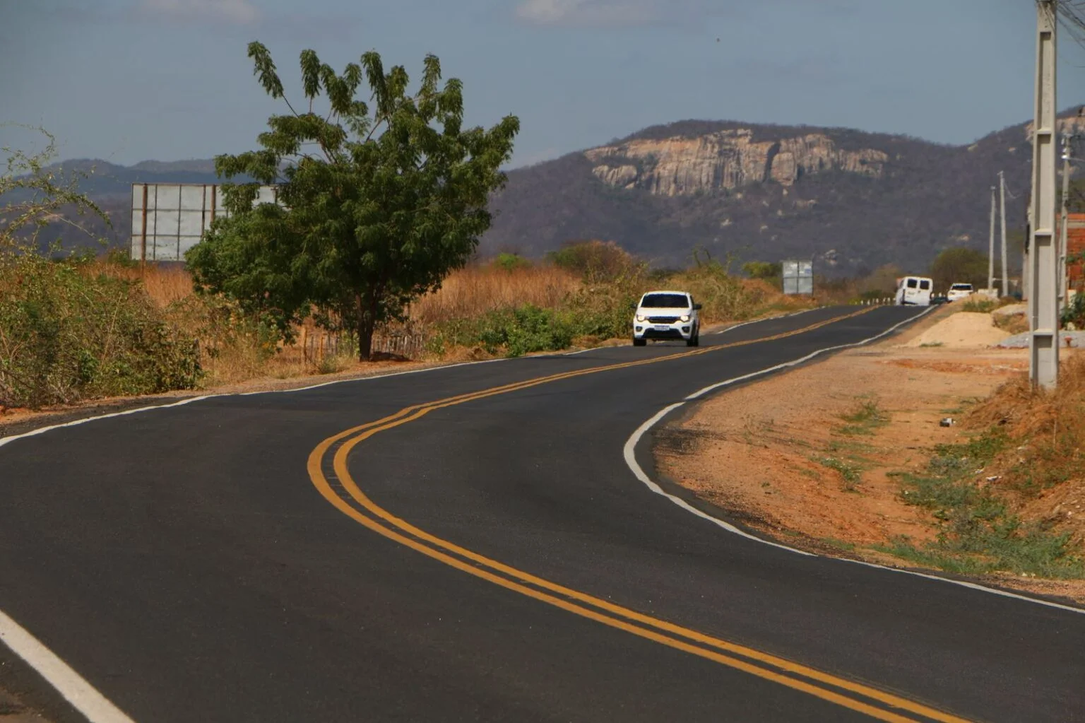 Governo do RN inaugura trecho restaurado da RN-177