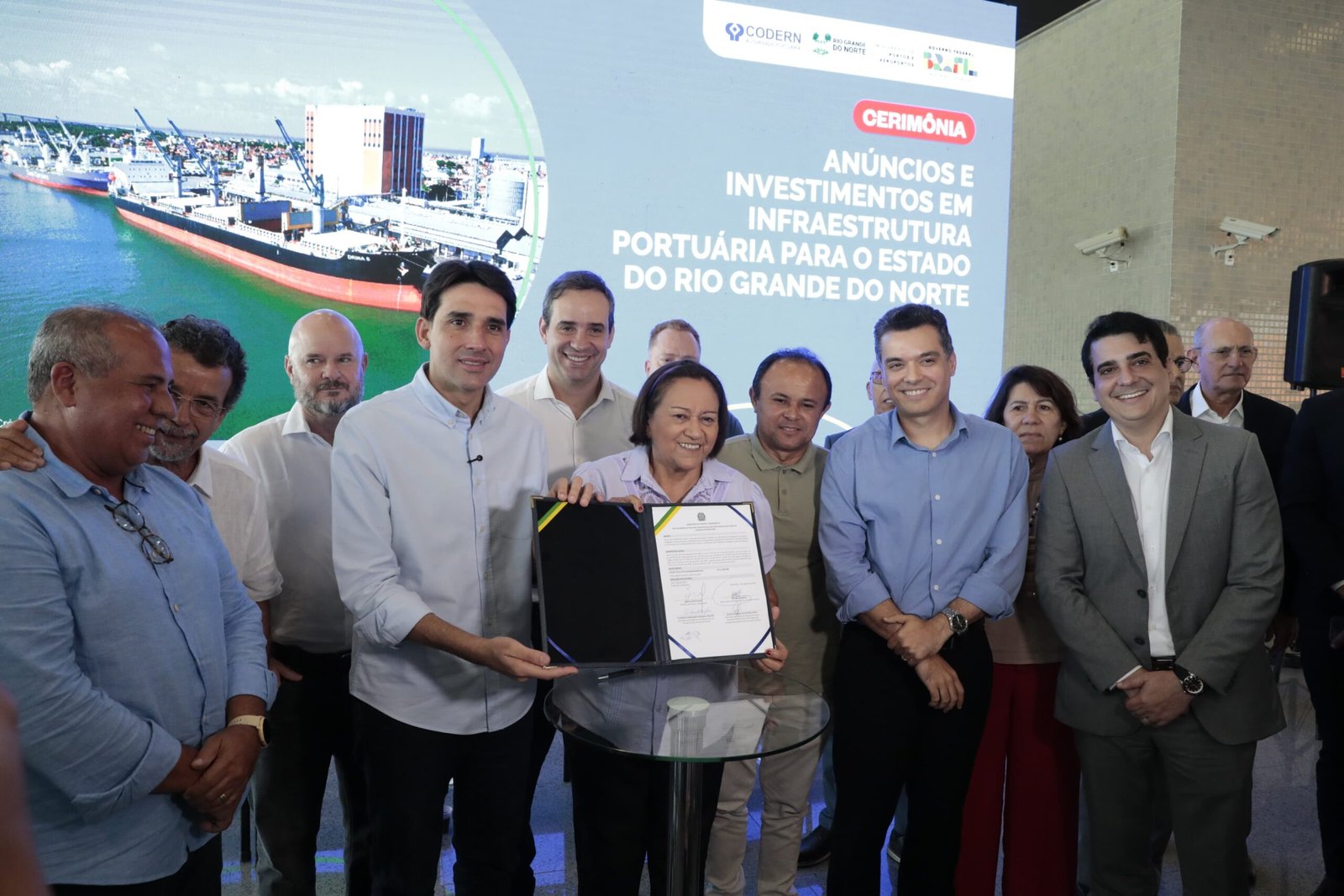 Governo Federal e estadual lançam R$ 130 milhões para revitalizar Porto de Natal e fortalecer exportações