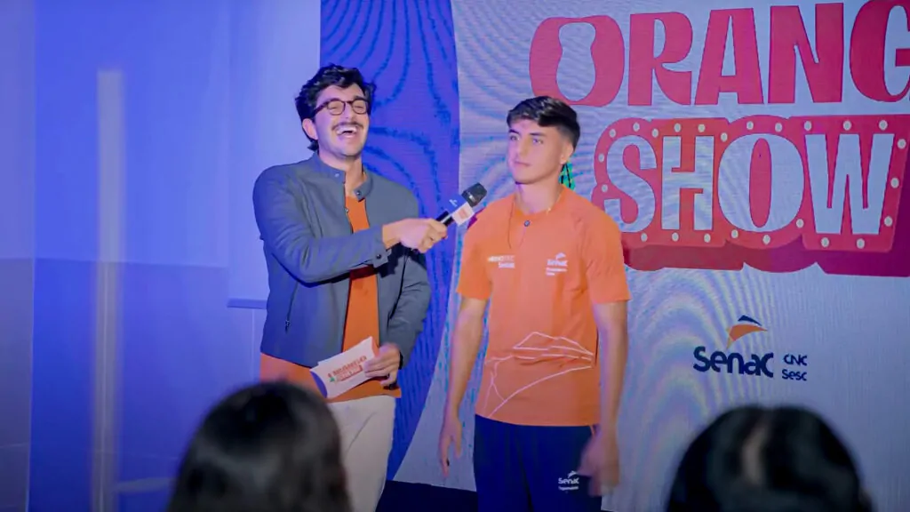 Senac lança “OrangoShow” para aproximar Geração Z do mercado de trabalho