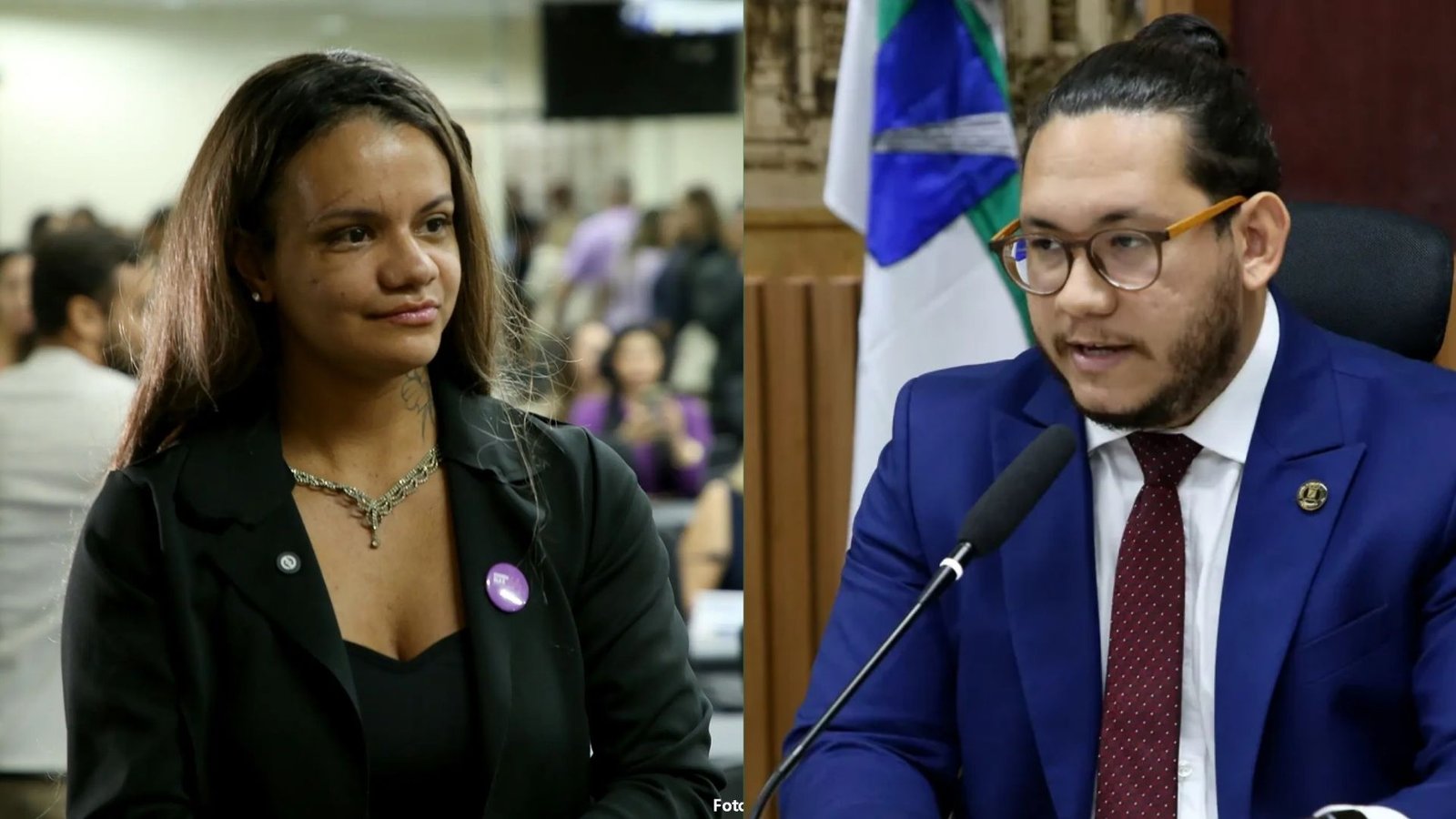 Juliana Soares desmente fake news de Matheus Faustino sobre suposta filiação ao PT