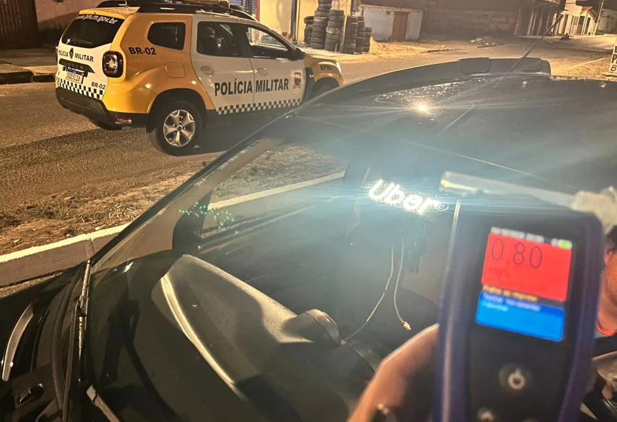 Motorista por aplicativo é preso por dirigir embriagado enquanto trabalhava na Zona Norte de Natal